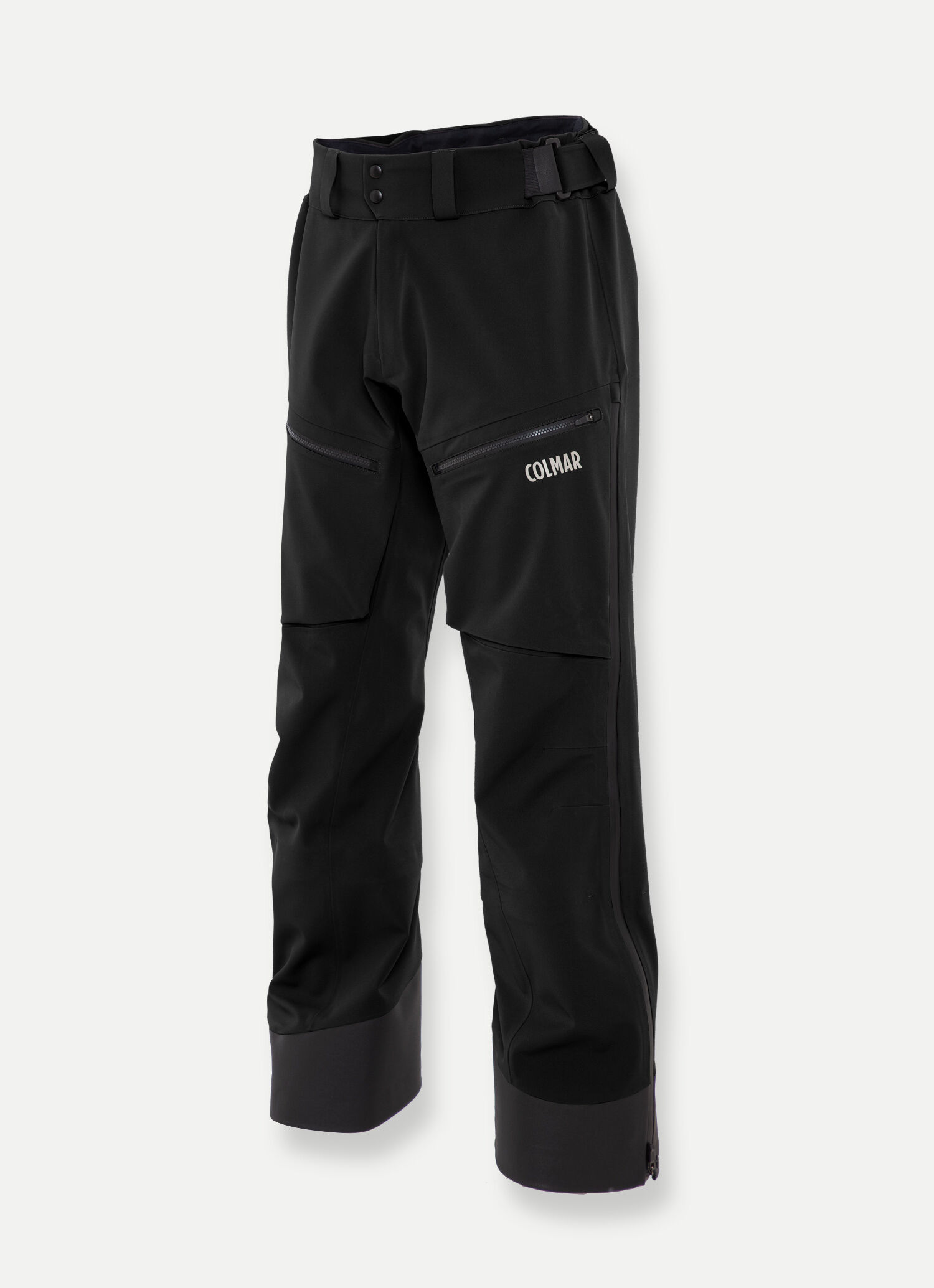 Unlined ski pants with side zips colour BLACK | Colmar