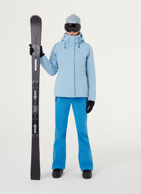 Ski Pants Race azure blue men