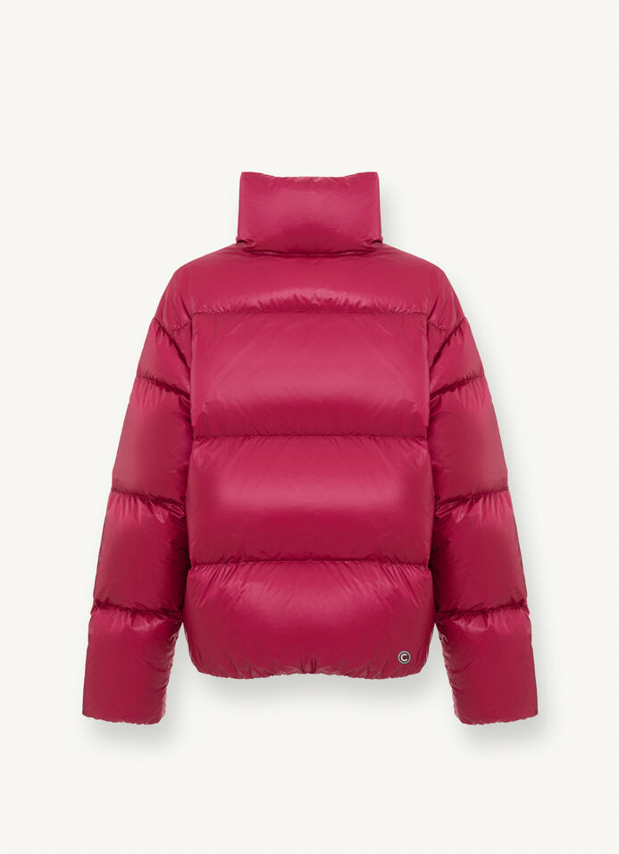 Super padded long puffy down jacket