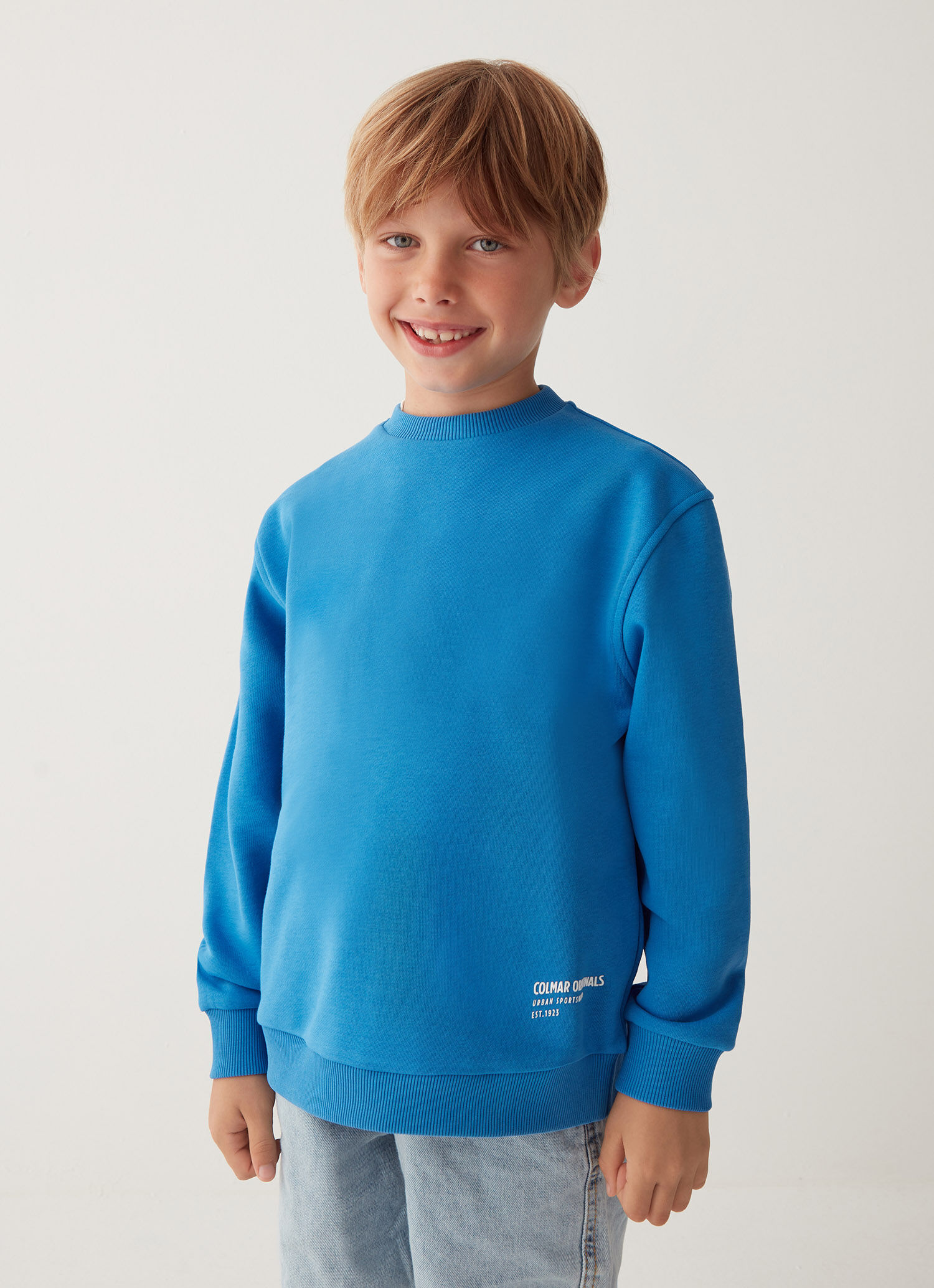 Comfort fit crew neck sweatshirt - Colmar