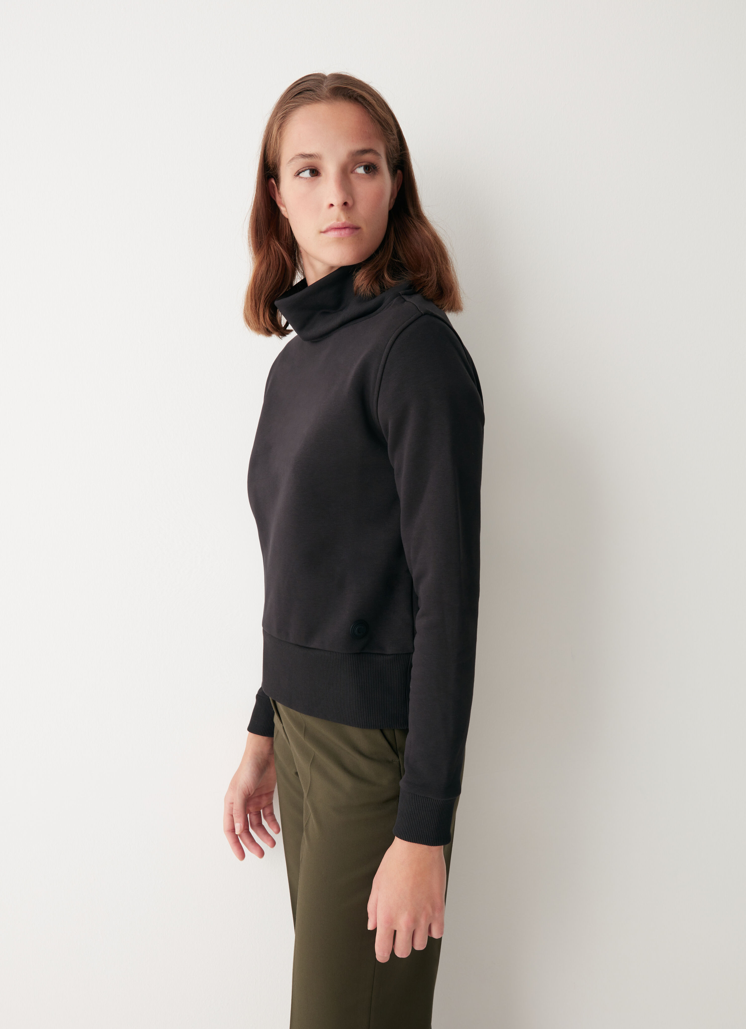 Organic cotton turtleneck sweatshirt - Colmar