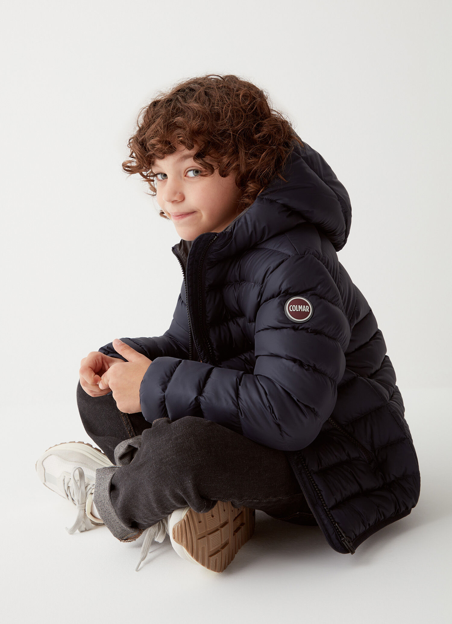 Buy Boys Full sleeves Padded jacket hooded - Silver Online at Best Price |  Mothercare India