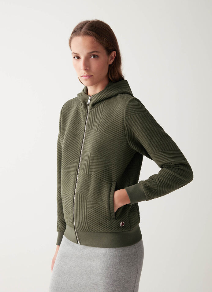 Jacquard full-zip hoody - Colmar