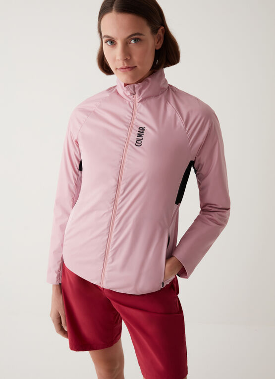 Rohnisch Vest Womens XS Hot Pink Polyester Running Outdoor Zippered Pockets