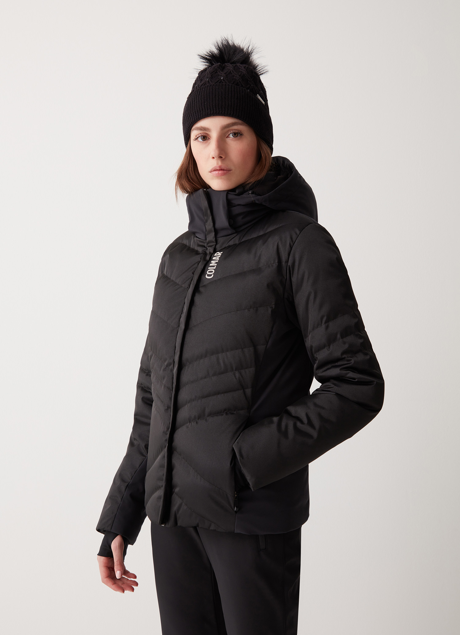 Smooth, quilted ski jacket - Colmar